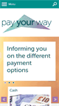 Mobile Screenshot of payyourway.org.uk