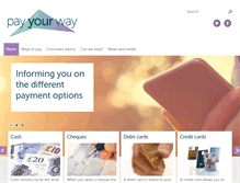 Tablet Screenshot of payyourway.org.uk
